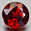 Round Natural Red SPESSATITE GARNET Nigeria