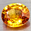 Oval Natural Fanta Orange SPESSATITE GARNET