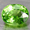 0.85 Ct. Oval Natural Green Tsavorite Garnet Unheated