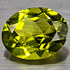 1.58 ct. Natural Oval Green Peridot Unheated  Gem