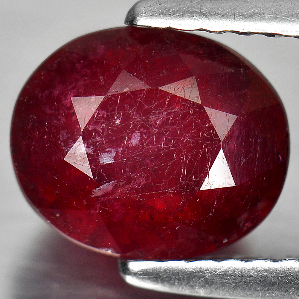 2.80 Ct. Beautiful Blood Red RUBY Madagascar Gemstone