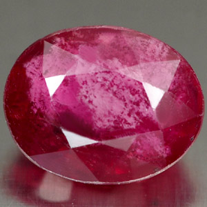2.85 ct. Oval Natural Red RUBY Madagascar