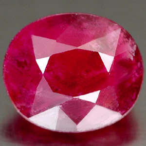 2.13 ct. Oval Natural Red RUBY Madagascar