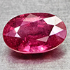 0.77 CT. GORGEOUS GEM OVAL CHERRY RED PINK RUBY