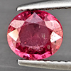 Natural Red Ruby Gemstones 1.13 Ct. Oval Shape 6.8 x 6 Mm.