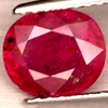 1.39 CT. GLOWING NATURAL RED PINK RUBY MADAGASCAR