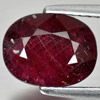 4.04 Ct. Oval Natural Gem Blood Red Ruby Madagascar
