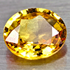 0.76 Ct. Oval Shape Natural Yellow Sapphire Thailand