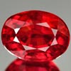 Red Songea Sapphire 0.98 Ct. Clean Oval 5.8 x 4.3 Mm. Natural Gemstone Tanzania