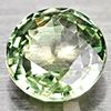 0.79 Ct. 5.3 Mm. Twinkling Natural Green Sapphire Gem