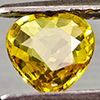 0.67 Ct. Beautiful Clean Natural Yellow Sapphire Gem