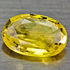 0.62 Ct. Oval Shape Natural Yellow Sapphire Thailand