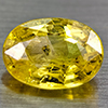 0.97 Ct. Oval Natural Yellow Color SapphireThailand Gem