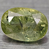 0.94 Ct. Lively Natural Green Yellow Sapphire Thailand