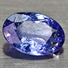 0.68 Ct. Oval Natural Violet Blue Color Tanzanite Gem