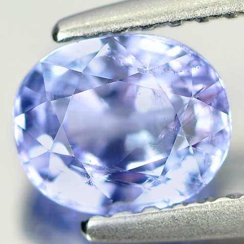 1.17 ct. Oval Natural Violet Blue D Block TANZANITE Gems