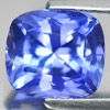 Certified Bluish Violet Tanzanite 1.93 Ct Clean Cushion 7.71 x 6.9 Mm. Natural