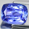 Certified Violetish Blue Tanzanite 2.79 Ct. Clean Cushion Shape Natural Gemstone