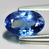 Certified Blue Tanzanite 2.20 Ct. Clean Oval Shape 6.05 x 9.44 Mm. Natural Gem