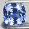 Certified Violetish Blue Tanzanite 2.33 Ct. Clean Cushion Natural Gem Tanzania