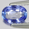 Certified Violetish Blue Tanzanite 1.03 Ct. VVS Oval 7.59 x 5.50 Mm. Natural Gem