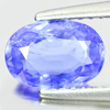 1.22 ct. Oval Natural Violet Blue D Block TANZANITE