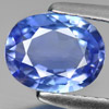 Certified Violetish Blue Tanzanite 1.14 Ct Clean Oval 7.73 x 6.23 Mm Natural Gem