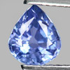 Certifie Violetish Blue Tanzanite 1.16 Ct. Clean Pear 7.45 x 6.43 Mm Natural Gem