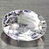 0.95 ct Beautiful Clean Oval Natural White TOPAZ Brazil