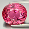 Natural Pink Tourmaline 7.68 Ct. Oval Shape 12.88 x 11.15 Mm. Gemstone