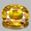 Certified 6.71 Ct. Clean Natural Yellow Zircon Gemstone Oval Shape