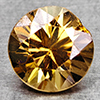 1.22 Ct. 6 Mm. Round Natural Imperial Zircon Unheated