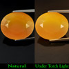 20.64 Ct. Oval Shape 21 x 17 Mm.Natural Multi-Color Play Of Colour Opal Unheated