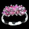 Alluring Purplish Pink Ruby 925 Silver Jewelry Ring Sz9 Alluring Purplish Pink Ruby 925 Silver Jewelry Ring Sz9