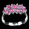 Beauty Purplish Pink Ruby 925 Silver Jewelry Ring Sz 9 Beauty Purplish Pink Ruby 925 Silver Jewelry Ring Sz 9