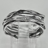 1 Pc. / $ 9.29 Wholesale Good Natural 925 Sterling Silver Jewelry Ring Size 8