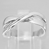 3.30 G. Real 925 Sterling Silver Jewelry Ring Size 6 Thailand