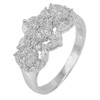 Beautiful Jewelry 3.27 G. with CZ White Real 925 Sterling Silver Ring Size 8
