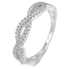 2.21 G. Sparkling Round CZ White Real 925 Sterling Silver Jewelry Ring Size 7