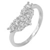 Wonderful 2.50 G. Real 925 Sterling Silver Jewelry Ring Size 8 Round White CZ