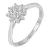 1.78 G. Charming Round White CZ Real 925 Sterling Silver Jewelry Ring Size 6.5