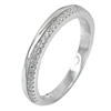 2.85 G. Alluring CZ White Round Real 925 Sterling Silver Jewelry Ring Size 8