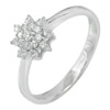2.23 G. Real 925 Sterling Silver Jewelry Ring Size 8 Beautiful Round White CZ