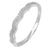 1.42 G. Charming Round White CZ Real 925 Sterling Silver Jewelry Ring Size 8.5