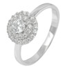 2.63 G. Charming Round White CZ Real 925 Sterling Silver Jewelry Ring Size 8