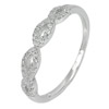 1.74 G. Alluring Round White CZ Real 925 Sterling Silver Jewelry Ring Size 6.5