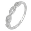 Delightful 1.80 G. Round White CZ Real 925 Sterling Silver Jewelry Ring Size 7
