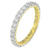 0.69 Ct. Round Brilliant Cut Natural White Diamond 18K Solid Gold Ring Size 6