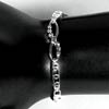 4.38 G. Nice Design Sterling Silver 925 Bracelet 8 Inch