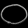 4.76 G. Real 925 Sterling Silver Jewelry Bracelets 7.5 Inch. Wide 3.7 Mm.